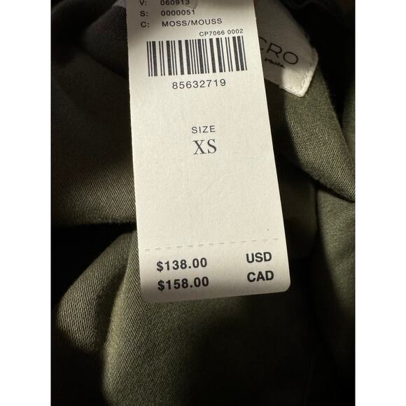 Anthropologie Pilcro Embroidered Utility Cropped Jacket Size XS NWT - Picture 9 of 14